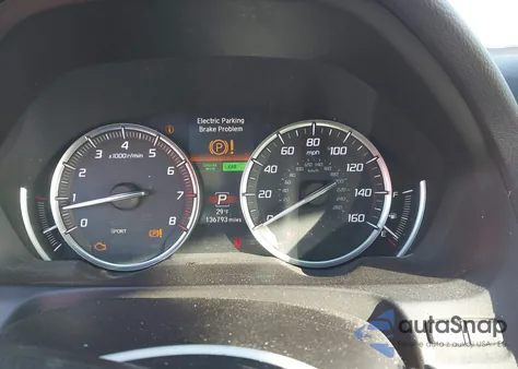 2015 Acura Tlx V6 Tech z USA, uszkodzony, nr VIN 19UUB2F59FA023565